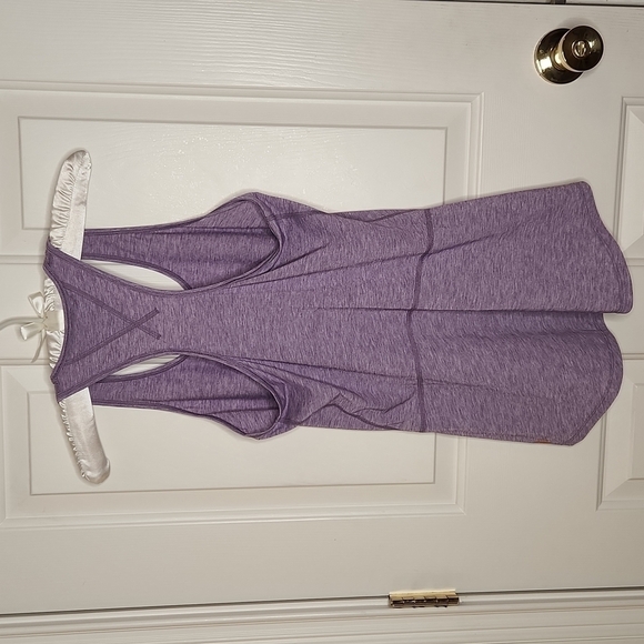 LUCY tech heathered purple tank top size S - Picture 6 of 10